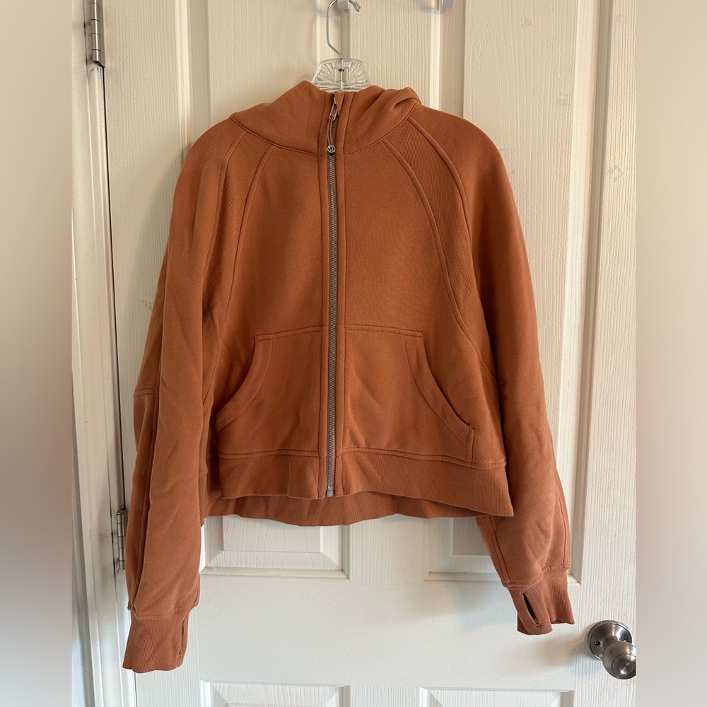 Lululemon Scuba Burnt Orange M/L